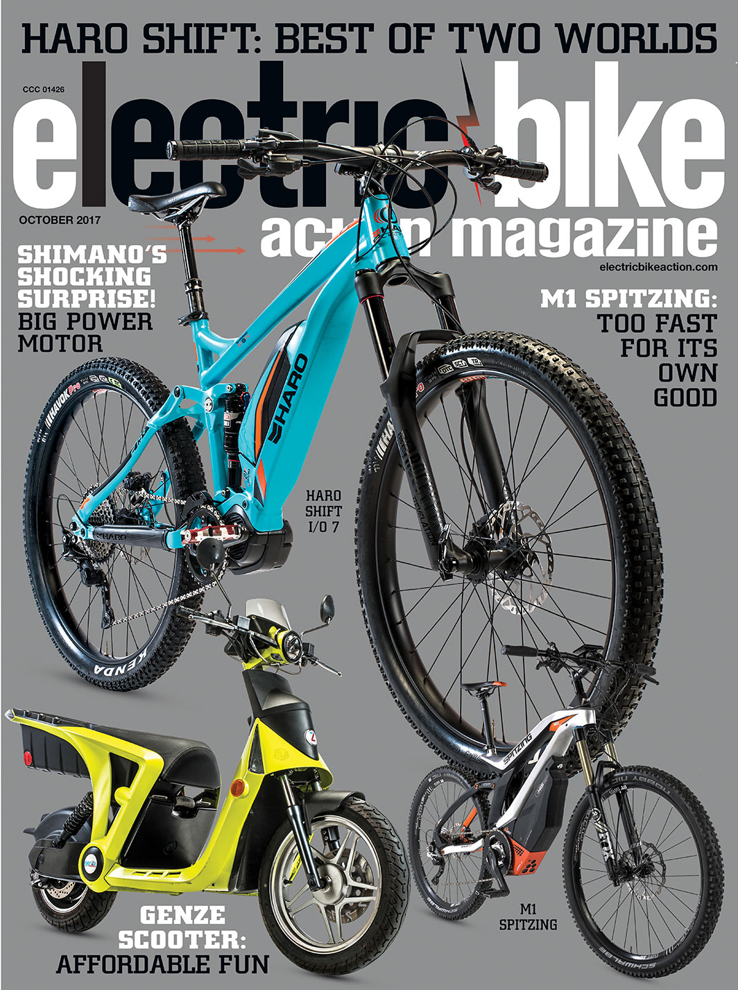 Electric Bike Action Magazine Octobre 