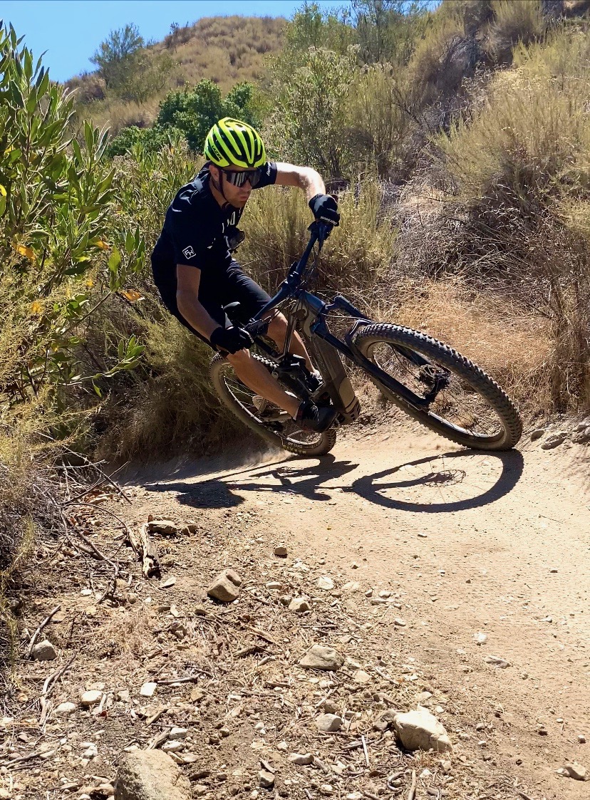 electric bike action