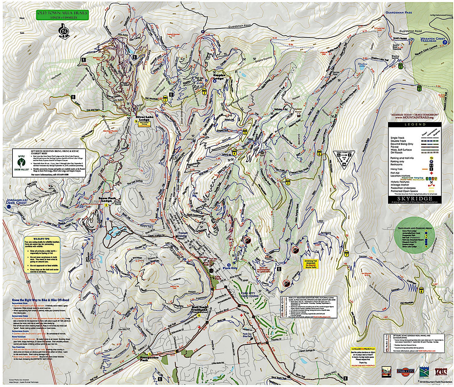 bike park maps